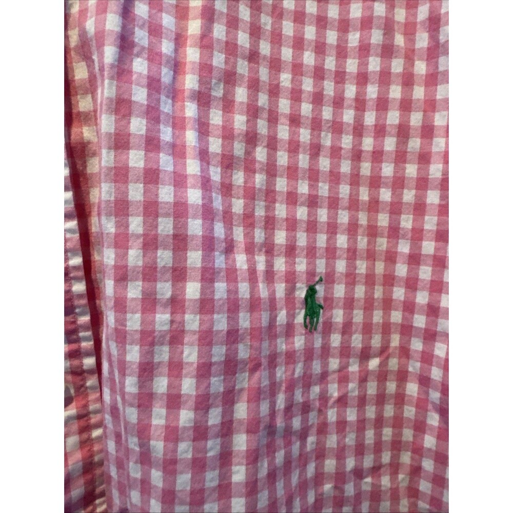 Ralph Lauren Oxford Shirt Mens 4XLT Pink Flesh Pony Button Down Classic - Picture 3 of 7